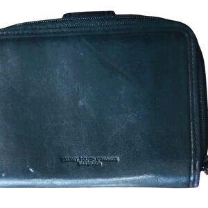 Vintage Buxton Womens’ Black Leather Wallet